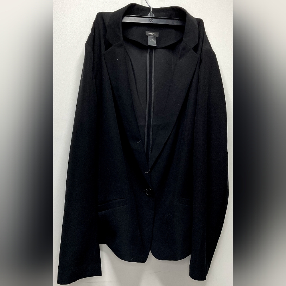 Ann Taylor Womens Blazer 18 Business Casual Work Professional Stretch One Button